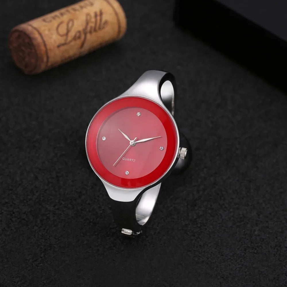 Luxury Crystal Bracelet Watch Women Watches Simple Fashion Women's Watches Stainless Steel Ladies Watch Clock reloj mujer