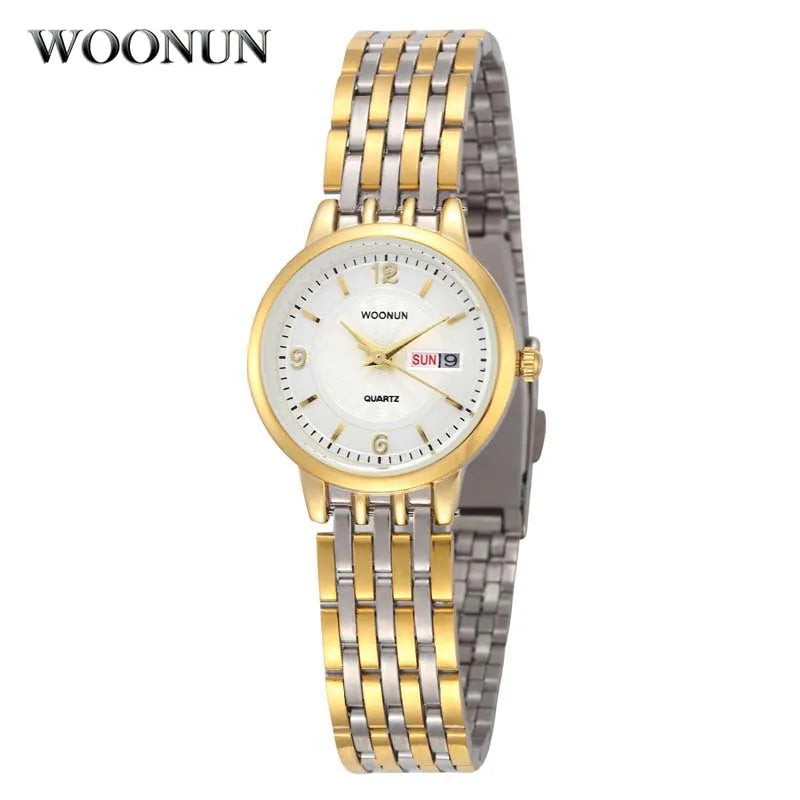 2020 Women Watches Ladies Watches Top Brand Luxury Stainless Steel Date Day Quartz Bracelet Watch For Woman Geneva Gold Watch